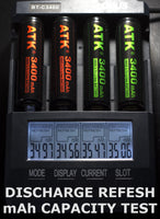 2pc | 18650 | 3.7V | 3400mAh | Hight Output | Protected | Lithium Rechargeable Battery
